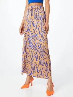 Vila Maxi Rokken Rok MOLLIE Dames Lichtbruin -Vila 2c1f30f1f0bfde78f688005f0ec434f6