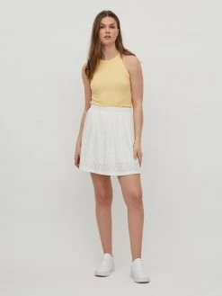 Vila Spaghetti Tops Top Athalia Dames Lichtgeel -Vila 2c8e2cf63a83838065c75f449d850f2d