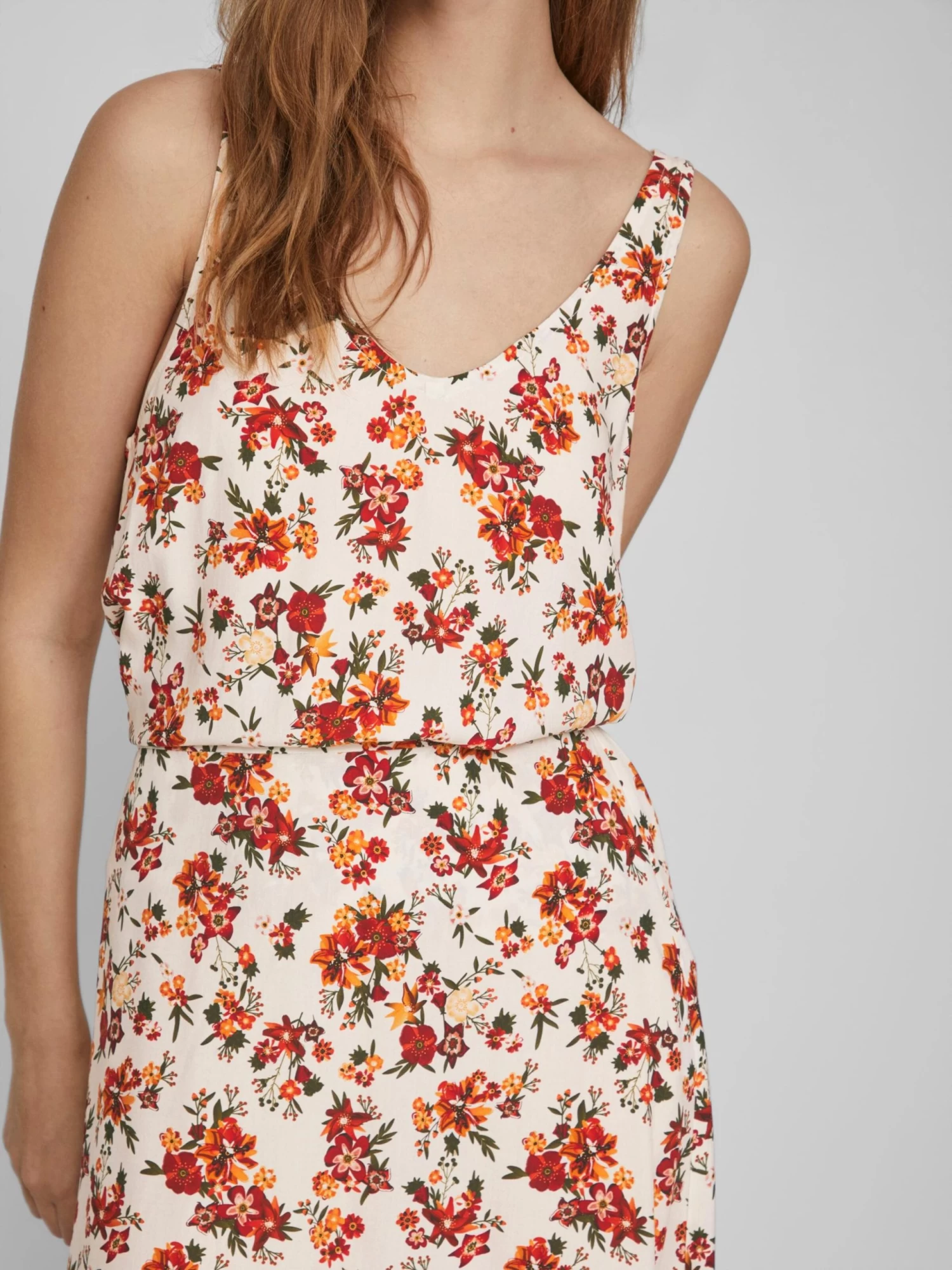 Vila Blouse Tops Blouse Lise Dames Beige 6 Vila Blouse Tops Blouse Lise Dames Beige - Afbeelding 6