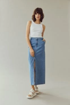 Vila Maxi Rokken Rok KIRA Dames Blauw 5 Vila Maxi Rokken Rok KIRA Dames Blauw -Vila 2cbe2f2fd23e916c9b0e984cf073ca22 1