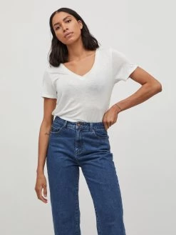 Vila T-shirts Shirt NOEL Dames Wit 8 Vila T-shirts Shirt NOEL Dames Wit -Vila 2ccf842095f9dc60f988fb6294611d6d