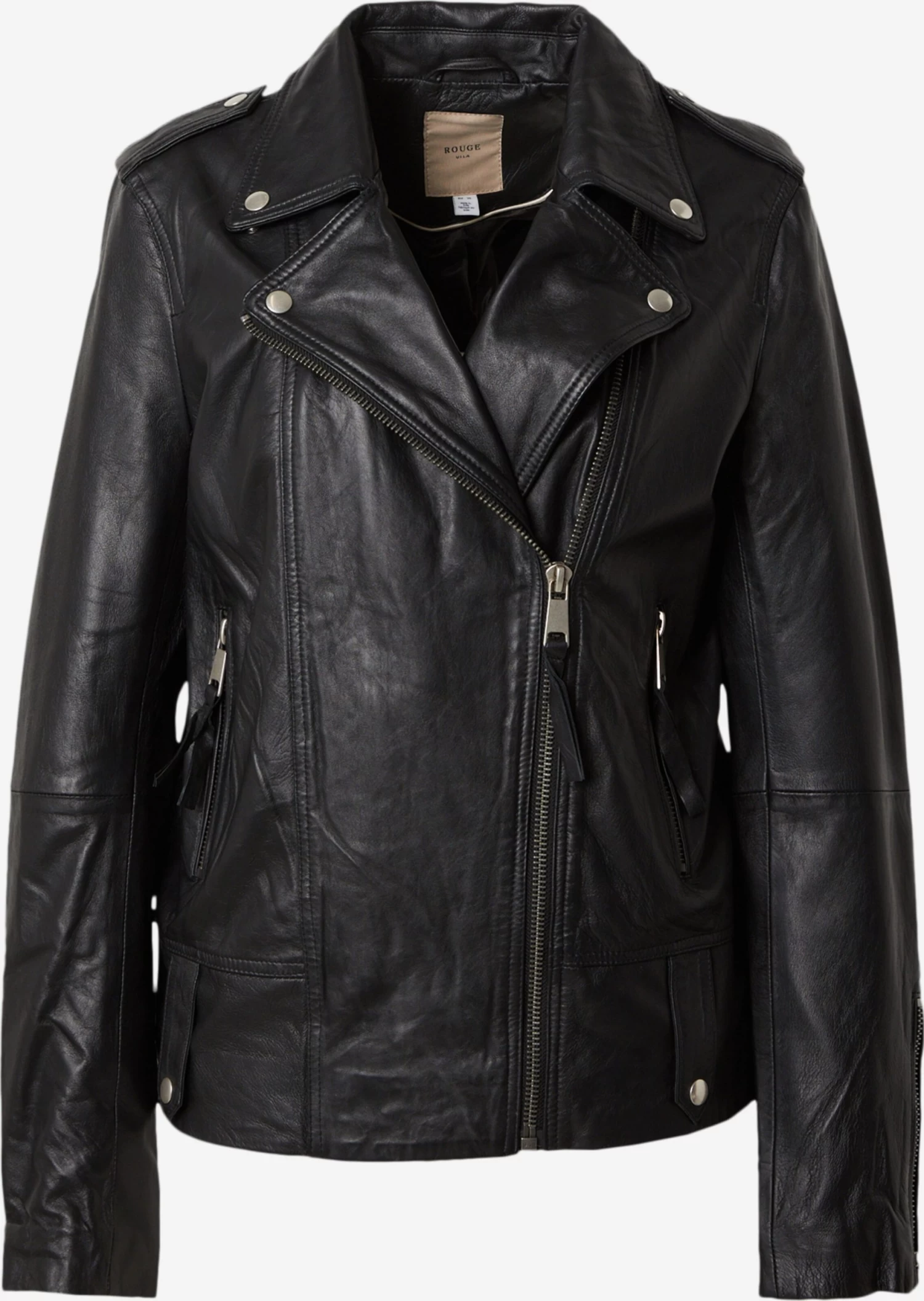 Leren Jassen Tussenjas BEA Dames Zwart 1 Leren Jassen Tussenjas BEA Dames Zwart