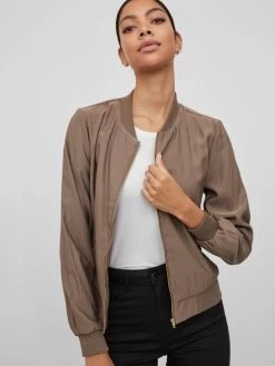 Vila Tussenjassen Tussenjas Dames Bruin -Vila 2d3bfe916a92a0cd86542464f097d2cd