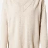 Vila Fijngebreide Truien Trui Ril Dames Beige / Taupe