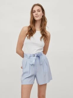 Vila Shorts Regular Bandplooibroek Pauline Dames Lichtblauw 10 Vila Shorts Regular Bandplooibroek Pauline Dames Lichtblauw -Vila 2d7f44666a3699796237271bfa3683f3