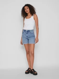 Vila Denim Shorts Regular Jeans Jo Dames Blauw 11 Vila Denim Shorts Regular Jeans Jo Dames Blauw -Vila 2dec5d617eb05f7b1670c373723f9009 scaled