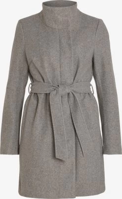 Vila Tussenmantels Tussenmantel Dames Grijs Gemêleerd