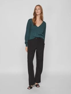 Vila Fijngebreide Truien Trui RIL Dames Groen 11 Vila Fijngebreide Truien Trui RIL Dames Groen -Vila 2e442a1ccb1b1fda71653b0a96e211c3