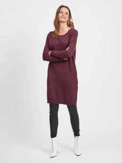 Vila Gebreide Jurken Gebreide Jurk Dames Wijnrood 9 Vila Gebreide Jurken Gebreide Jurk Dames Wijnrood -Vila 2e5b62a9f0fe488ebfb643734a0e093e scaled