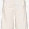Vila Shorts Loosefit Bandplooibroek ANINA Dames Crème