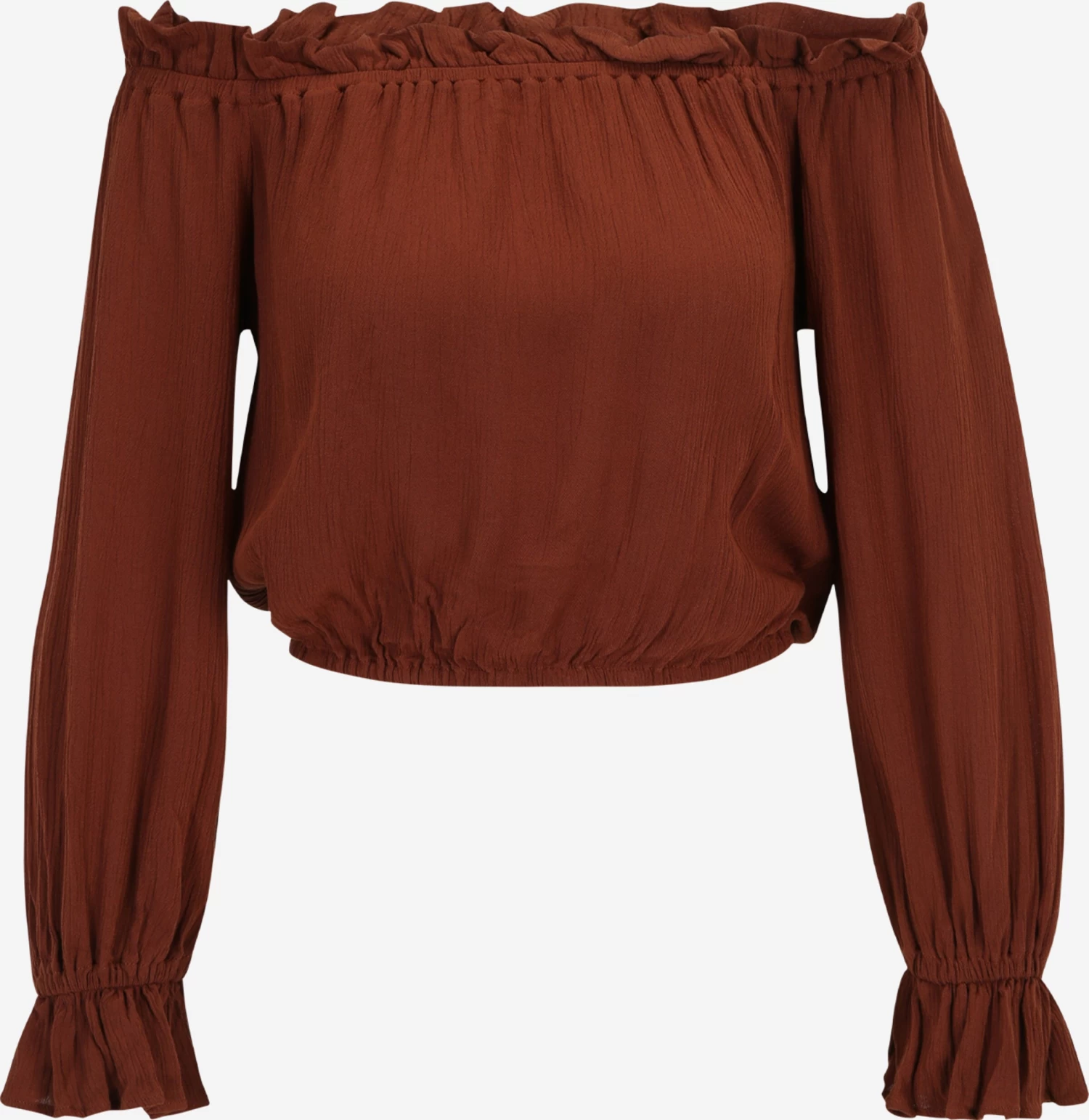 Vila Longsleeves Shirt Dames Bruin 1 Vila Longsleeves Shirt Dames Bruin