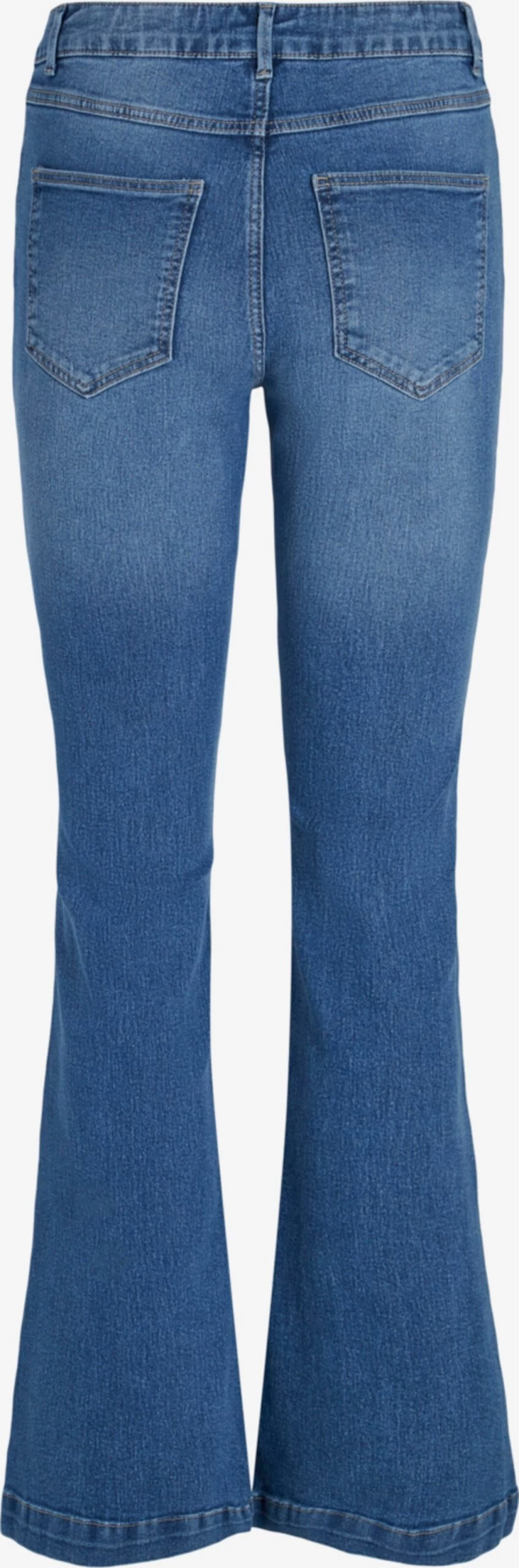 Vila Bootcut Flared Jeans Flour Sine Dames Blauw 2 Vila Bootcut Flared Jeans Flour Sine Dames Blauw - Afbeelding 2