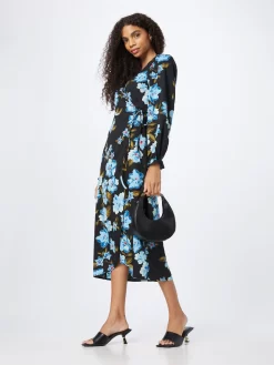 Vila Midi Jurken Jurk TINA Dames Zwart -Vila 2ef049f1ea92090135d83f69eb135fcb scaled