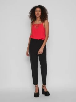 Vila Blouse Tops Blouse Nula Dames Rood -Vila 2f4528c40624eefc82216f7f4d3cf4ce