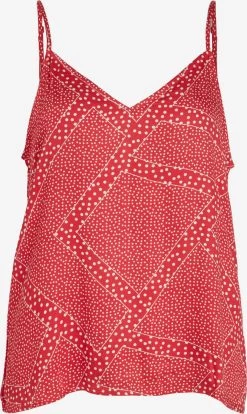 Vila Blouse Tops Blouse NISJA Dames Rood