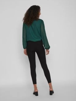 Vila Broeken Skinny Leggings Laura Lou Dames Zwart -Vila 3192e800022d738ebd43aad289368609