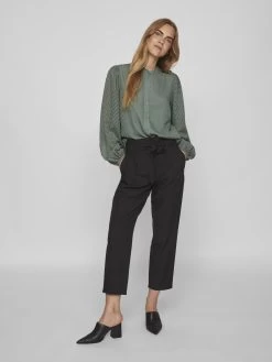 Vila Overhemden Blouse Dames Lichtgroen -Vila 31f2641013699e572d72483acf3fef57