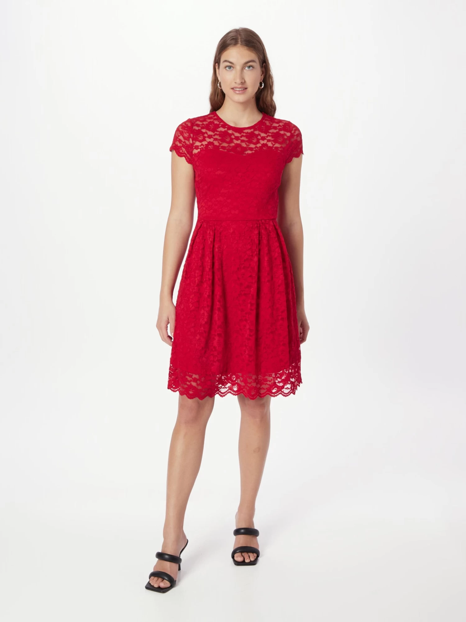 Vila Cocktailjurken Cocktailjurk KALILA Dames Rood 3 Vila Cocktailjurken Cocktailjurk KALILA Dames Rood - Afbeelding 3