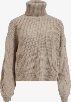 Vila Coltruien Trui Oa Dames Donkerbeige