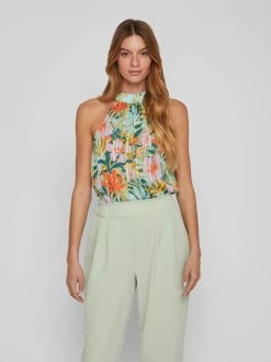 Vila Uitgaanstops Top Paus Dames Gemengde Kleuren -Vila 337ec791ea9a2bfcfaf07352640222f8