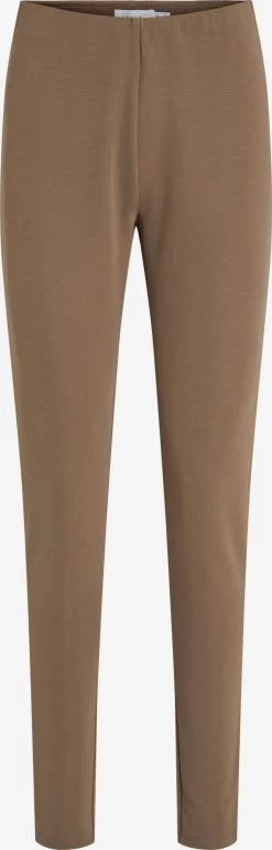 Vila Broeken Skinny Leggings Stinas Dames Lichtbruin