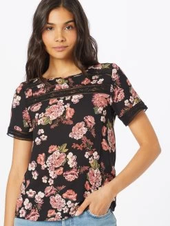 Vila Kanten Blouses Blouse SURASHA Dames Zwart -Vila 341737f9f06330b8349160ea8df199f7