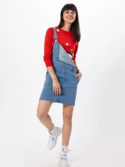 Vila Fijngebreide Truien Trui Dames Rood -Vila 34d089ff8a85346322073c43113e8e62