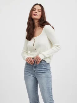 Vila Vesten Gebreid Vest Popsa Dames Wolwit -Vila 34e6e17afd5cc9b3b81e2bd11b1abd10 scaled