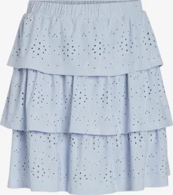 Vila Mini Rokken Rok Kawa Dames Lichtblauw