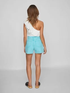 Vila Denim Shorts Regular Jeans Pippa Dames Blauw 9 Vila Denim Shorts Regular Jeans Pippa Dames Blauw -Vila 352773b56b63b0feaeb2f56cbe25574a scaled