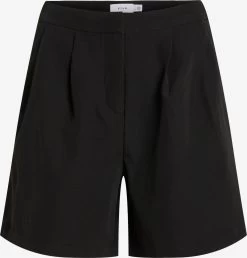 Vila Shorts Regular Bandplooibroek KAMMA Dames Zwart