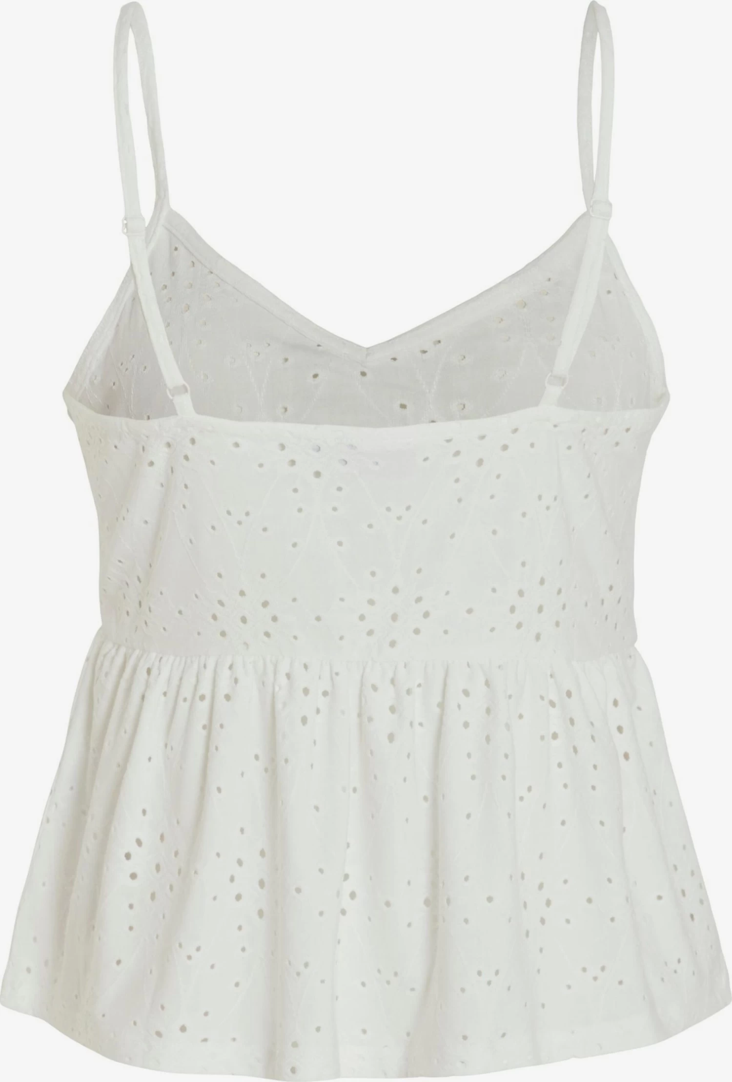 Vila Spaghetti Tops Top KAWA Dames Wit 2 Vila Spaghetti Tops Top KAWA Dames Wit - Afbeelding 2