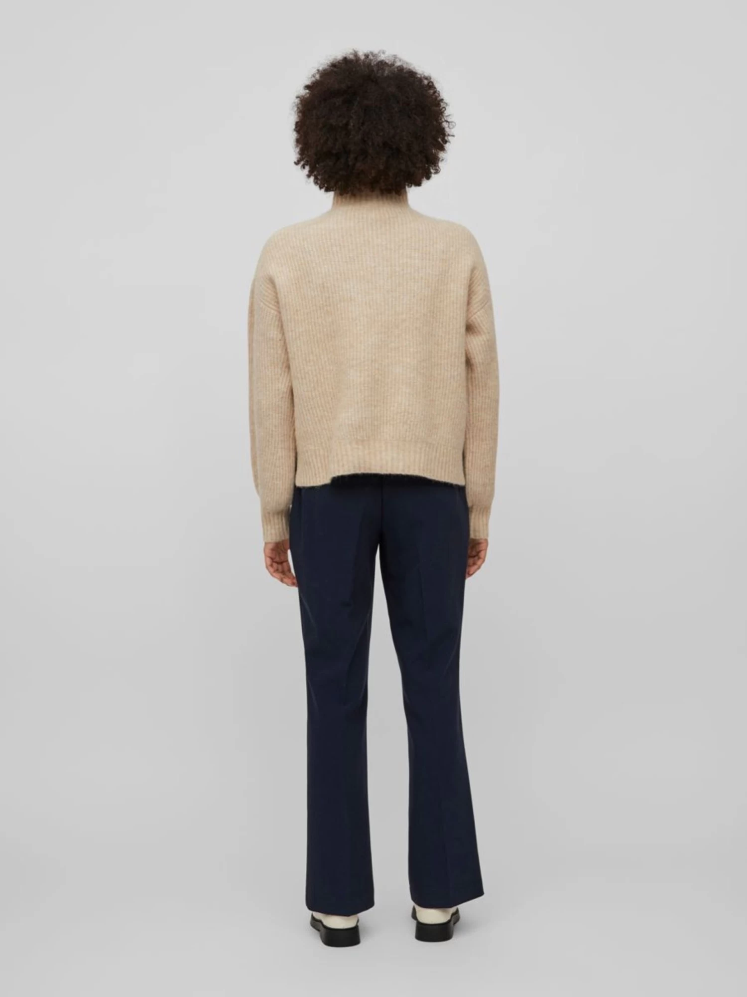 Vila Coltruien Trui Dames Beige 4 Vila Coltruien Trui Dames Beige - Afbeelding 4