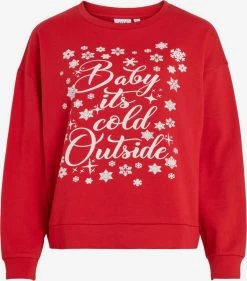 Vila Sweatshirts Sweatshirt RUST Dames Rood