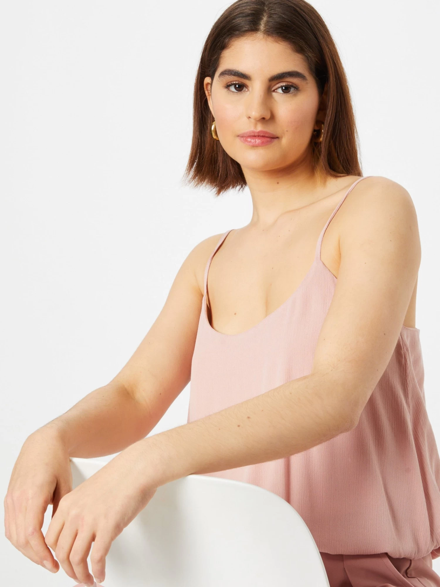 Vila Spaghetti Tops Top Sunny Dames Roze 2 Vila Spaghetti Tops Top Sunny Dames Roze - Afbeelding 2