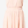 Vila Mini Jurken Jurk Alaide Dames Pastelroze