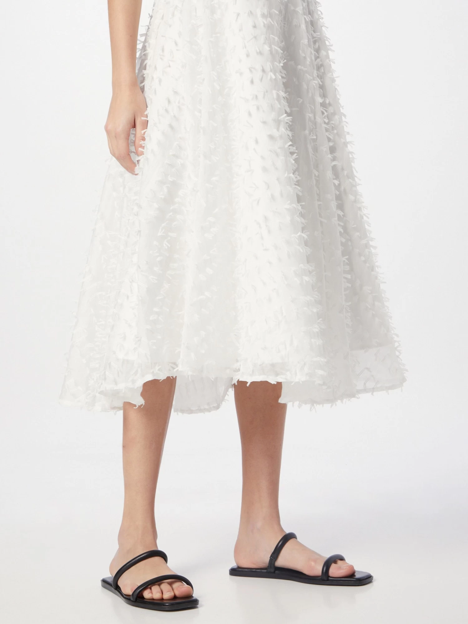 Midi Rokken Rok NANNA Dames Wit 2 Midi Rokken Rok NANNA Dames Wit - Afbeelding 2