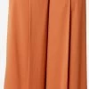 Vila Pantalons Wide Leg Broek Janine Dames Oranje