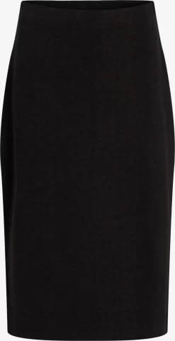 Vila Midi Rokken Rok REFLECTA Dames Zwart