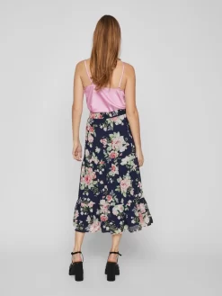Vila Maxi Rokken Rok Dames Navy -Vila 3b2c95f0495537a912d970908a0ea0d8 scaled