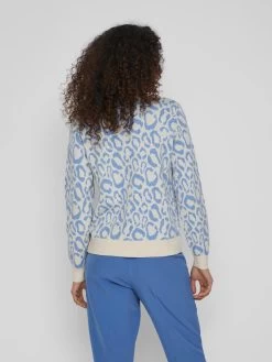 Vila Fijngebreide Truien Trui Ril Dames Donkerbeige -Vila 3bbd869fd5ef7f9a605b27ded96f108a