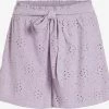 Vila Shorts Regular Broek Kawa Dames Pastellila