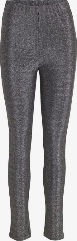 Vila Broeken Skinny Leggings SPICE Dames Zilver