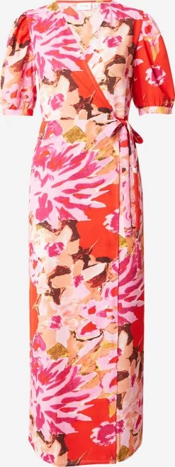 Vila Maxi Jurken Jurk DOLETTA Dames Fuchsia / Rosa