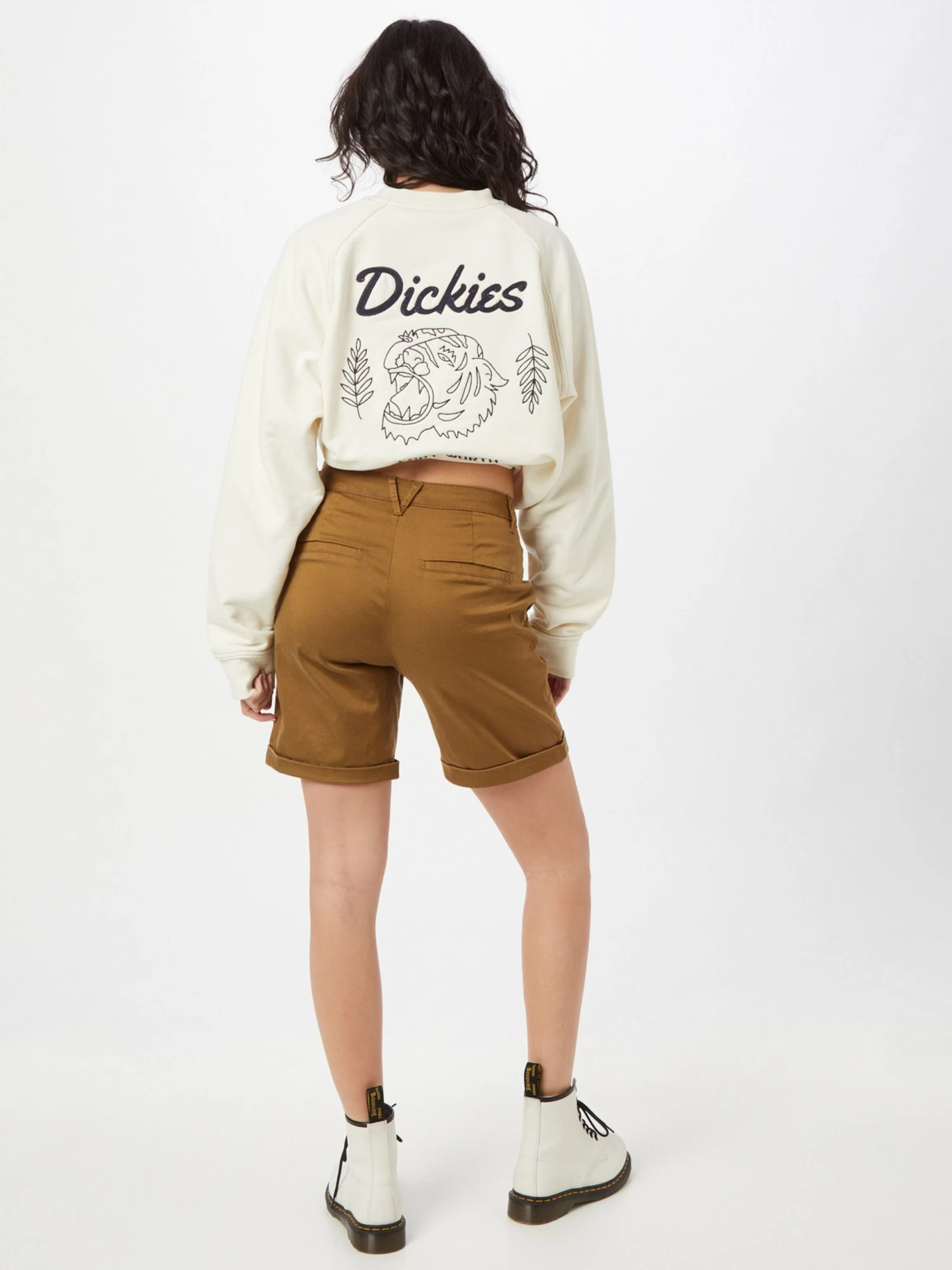 Vila Shorts Regular Broek Dames Karamel 4 Vila Shorts Regular Broek Dames Karamel - Afbeelding 4