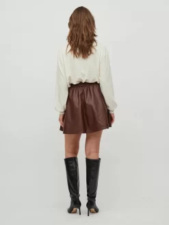 Vila Leren Rokken Rok Dagmar Dames Chocoladebruin 9 Vila Leren Rokken Rok Dagmar Dames Chocoladebruin -Vila 3f7061fb763bf6cefc5a20fbce4fa4b1 scaled