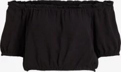 Vila Crop Tops Top Dames Zwart