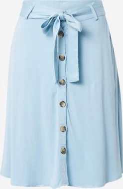 Vila Midi Rokken Rok Fanza Dames Lichtblauw