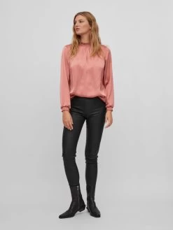 Vila Blouseshirts Blouse Dames Pink -Vila 412652f8d6bd0d7ea1ad9dd9aa4558e5