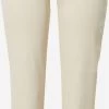 Vila Straight Regular Jeans Sommer Dames Beige